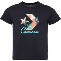Converse STAR CHEV FILL TEE Dámské tričko, černá, velikost