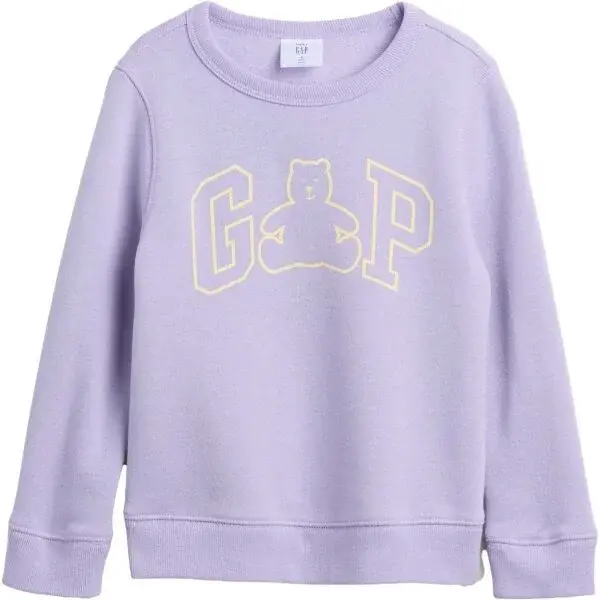 GAP V-DB GR CREW Dětská mikina, fialová, velikost 5Y