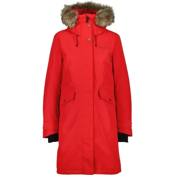 DIDRIKSONS ERIKA Dámská zimní bunda, červená, velikost