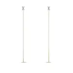 Dlouhé visací náušnice s lab grown diamanty ve zlatě KLENOTA