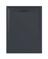 Geberit Sestra - Sprchová vanička, 140x80 cm, grafit 550.276.00.2