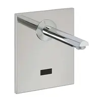 Sanela Senzorové batérie - Umývadlová batéria s elektronikou ALS, nástenná, dĺžka výtoku 250 mm, 9 V, chróm SLU 04H25B