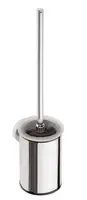 Sapho X-Round - WC štětka nástěnná s držákem, chrom XR305
