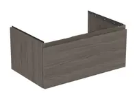 Ideal Standard Finesse - Umyvadlová skříňka, 80x51x37 cm, 1 zásuvka, Dark Elm E3392UR