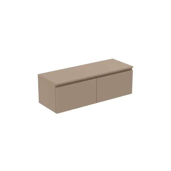 Ideal Standard Finesse - Umyvadlová skříňka, 120x44x39 cm, 2 zásuvky, Matt Greige E3425UP