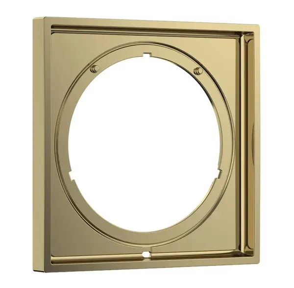 Axor ShowerSelect ID - Rozšírenie 17x17 cm, leštený zlatý povrch 13641990