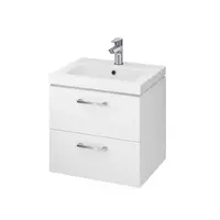 Cersanit Lara - Skrinka s umývadlom, 46x49x40 cm, 2 zásuvky, biela S801-146-DSM