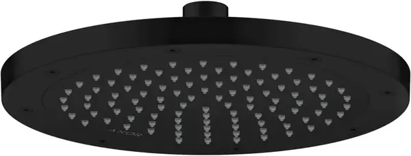 Axor Sprchový program - Hlavová sprcha 245, 1 prúd, EcoSmart, matná čierna 35389670