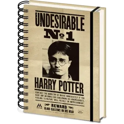 Blok A5 kroužkový, Harry a Sirius 3D