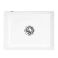 Villeroy & Boch Subway 60 - Keramický drez 55x44 cm, CeramicPlus, Stone White 331001RW