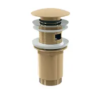 Alcadrain Príslušenstvo - Umývadlová výpusť, ClickClack, lesklá zlatá A392-G-P