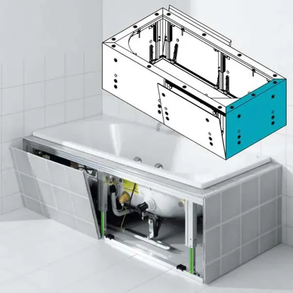 Kaldewei Príslušenstvo - Multiverso bočný panel 750 550000070000