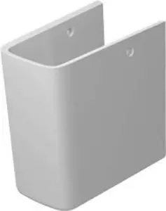 Duravit ME by Starck - Polostĺp, 17x30 cm, biely 0858400000