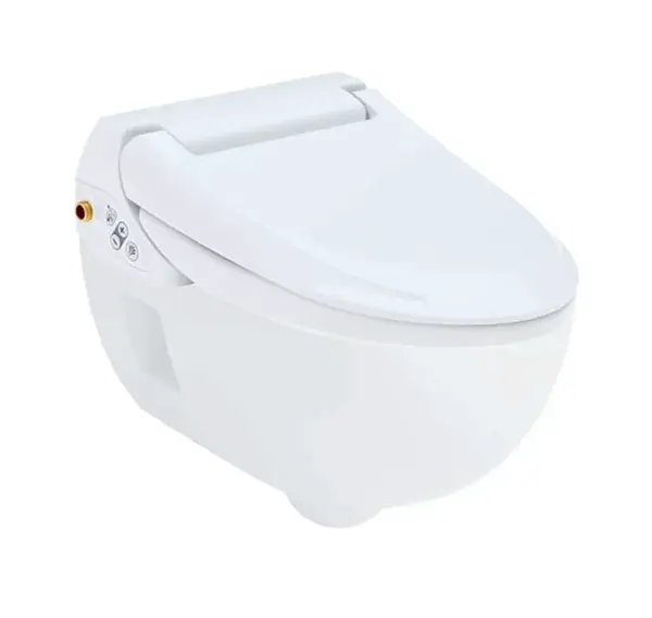 Geberit AquaClean - Elektronický bidet AquaClean 4000 s keramikou, Rimfree, SoftClosing, alpská biela 146.135.11.1