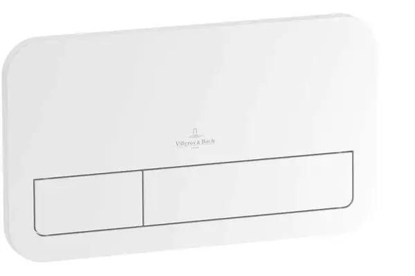 Villeroy & Boch ViConnect - Ovládacie tlačidlo splachovania M200, lesklá biela 922400RE