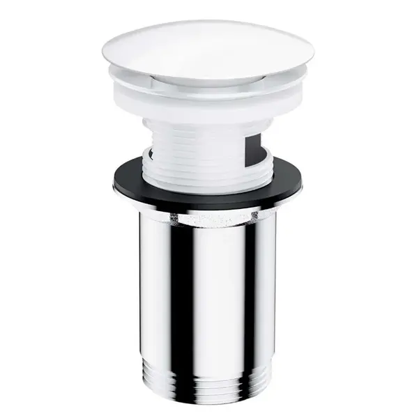 OMNIRES Príslušenstvo - Umývadlová výpusť, ClickClack, biela A706BP