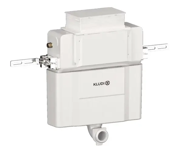 Kludi Unifix - Podomítková splachovací nádrž, stavební výška 82 cm 79105