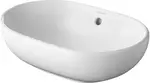 Duravit Bathroom_Foster - Umývadlo na dosku, 50x35 cm, s prepadom, bez otvoru na batériu, biela 0335500000