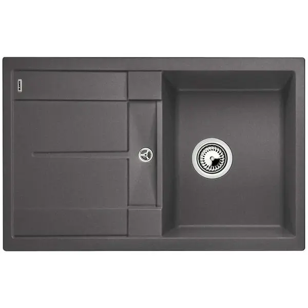 Blanco Metra 45 - Silgranitový drez, 78x50 cm, sivá skala 518869