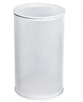 Sanela Drôtené koše - Odpadkový kôš, 32 l, biela SLZN 98A
