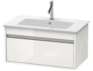 Duravit Ketho - Umývadlová skrinka 41x100x48 cm, 1 zásuvka, lesklá biela KT642002222