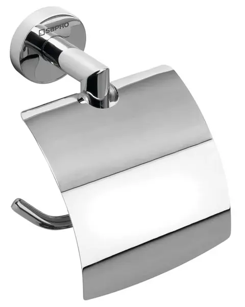 Sapho X-Round - Držiak toaletného papiera s krytom, chróm XR702