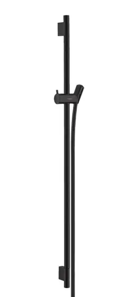 Hansgrohe Unica'S - Sprchová tyč 90 cm so sprchovou hadicou, matná čierna 28631670