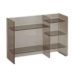 Laufen Kartell - Policový regál, 75x26x53 cm, dymová H3893310850001