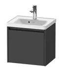 Duravit Ketho.2 - Umývadlová skrinka, 44x48x38 cm, 1 zásuvka, grafit mat K25080049490000