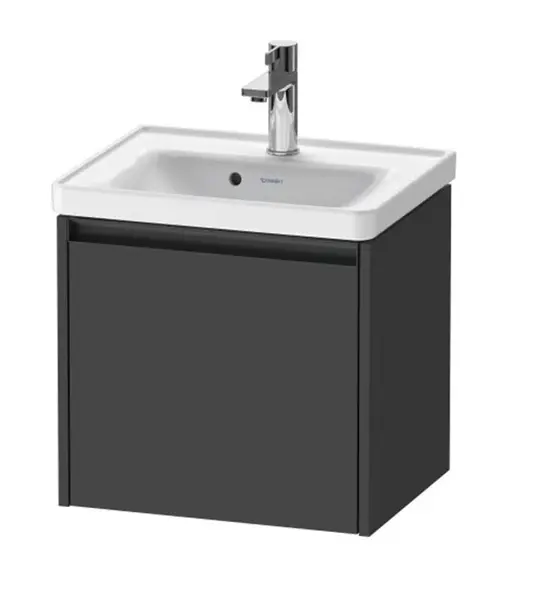 Duravit Ketho.2 - Umývadlová skrinka, 44x48x38 cm, 1 zásuvka, grafit mat K25080049490000