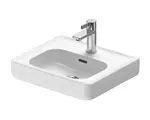 Duravit Soleil by Starck - Umývadielko, 45x38 cm, s prepadom, otvor na batériu, biela 0744450000
