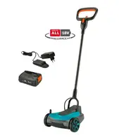 Gardena - 18V AKU sekačka na trávu HandyMower 22/18V P4A, záběr 22 cm, 1x aku Li-Ion 2,5 Ah, nabíječka 14620-20
