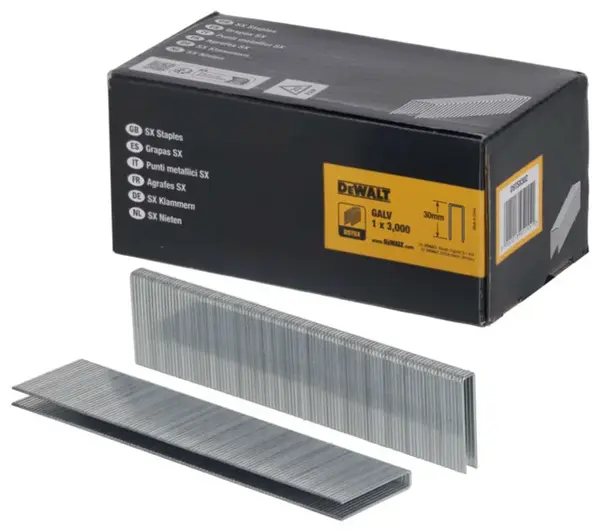 DeWALT Príslušenstvo - Spony 5,7x30 mm, 3000 ks DSTSX30Z