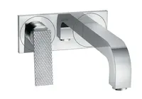 Axor Citterio - Umývadlová batéria pod omietku, chróm/diamantový brus 39171000