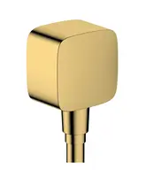 Hansgrohe Fixfit - Sprchové kolienko so spätným ventilom, leštený vzhľad zlata 26457990