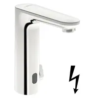 Hansa Electra - Termostatická elektronická umývadlová batéria, sieťové napájanie, Bluetooth, chróm 93631129