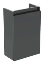 Ideal Standard Eurovit+ - Umývadlová skrinka, 55x35x20 cm, 1 dvierka, pánty L/P, lesklá sivá R0271TI