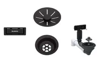 Blanco Príslušenstvo - Odtoková súprava InFino, matná čierna 207422