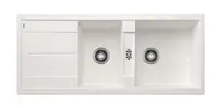 Blanco Metra 8 - Silgranitový drez, 116x50 cm, biela 513064