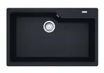 Franke Urban - Fragranitový drez UBG 610-78, 78x50 cm, matná čierna 114.0700.092