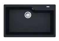 Franke Urban - Fragranitový drez UBG 610-78, 78x50 cm, matná čierna 114.0700.092