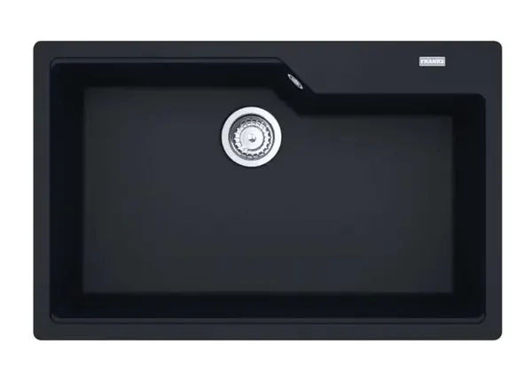 Franke Urban - Fragranitový drez UBG 610-78, 78x50 cm, matná čierna 114.0700.092