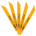 DeWALT Příslušenství - Sada pilových plátků na kov, délka 20 cm, 5 ks DT2354