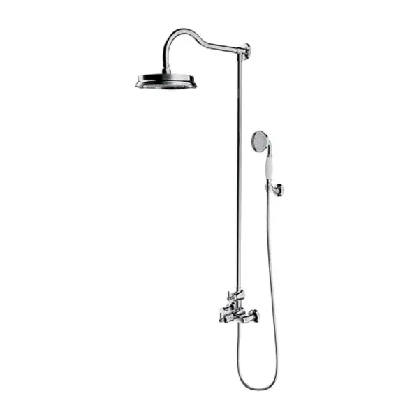 OMNIRES Armance - Sprchový set s termostatom, priemer 22,5 cm, chróm AM5244/6CR