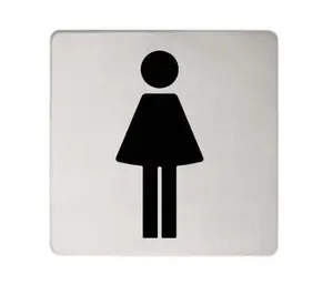 Keuco Plan - Piktogram WC ženy, nerez 14966070000