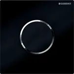 Geberit Splachovacie systémy - Elektronické ovládanie splachovania pisoárov typ 10, batériové napájanie, čierna/chróm 116.035.KM.1