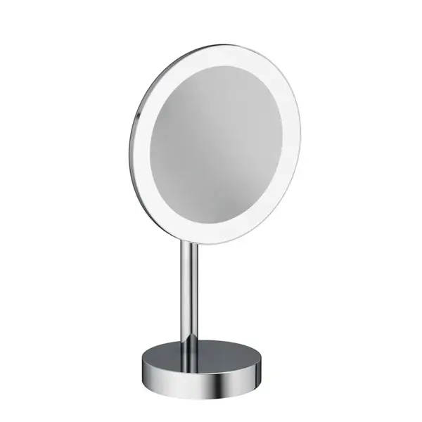 Kludi Vela R - Kosmetické zrcátko s LED osvětlením, chrom 5899505F