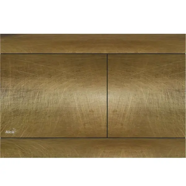 Alcadrain Flat - Ovládanie splachovania, bronz antic FUN-ANTIC