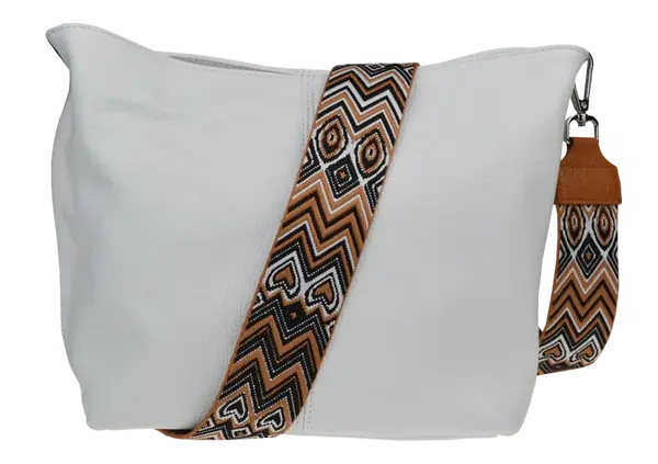 NovaKabelka.sk Prisca Bianca s prídavným popruhom X