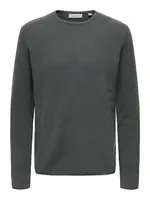 Only & Sons Sveter 'Eric'  tmavosivá